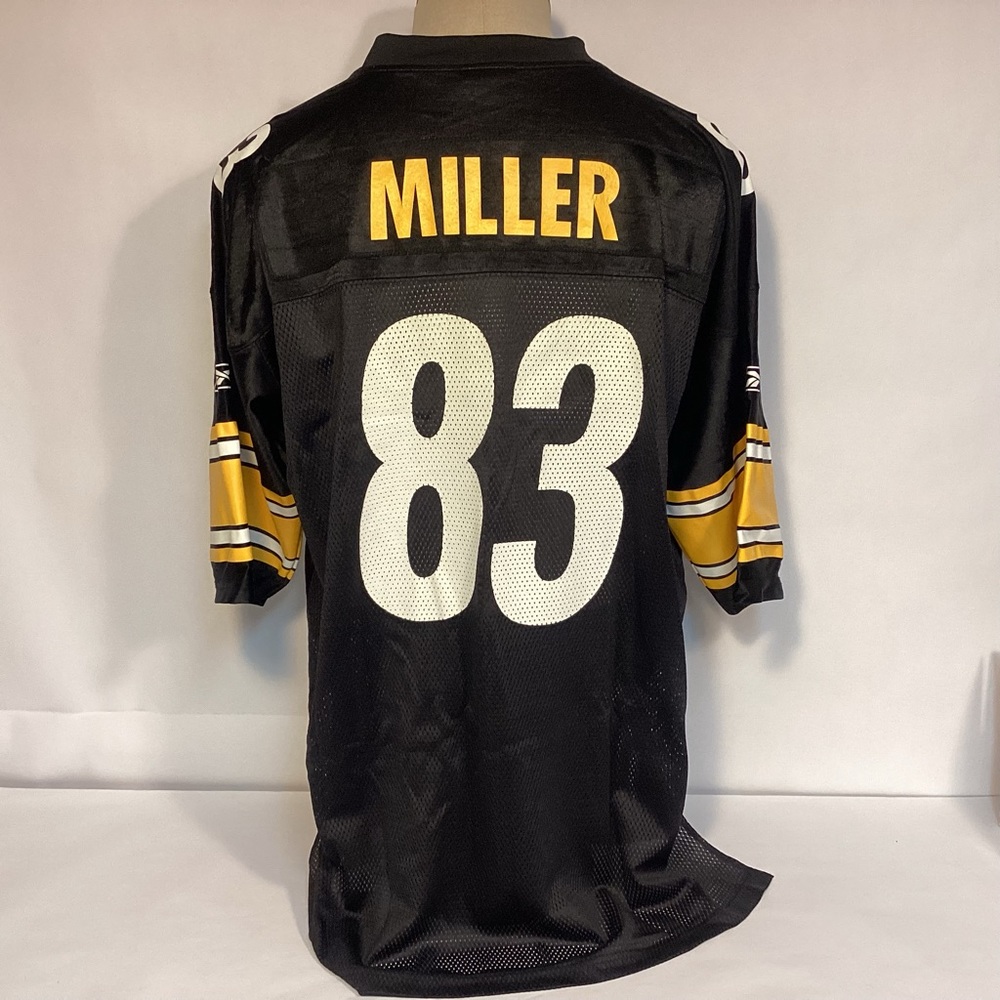 NFL Reebok Pittsburgh Steelers Heath Miller Home Jersey Mens size XXL